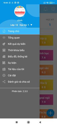 Kết quả học tập học sinh - ket qua hoc tap - عکس برنامه موبایلی اندروید