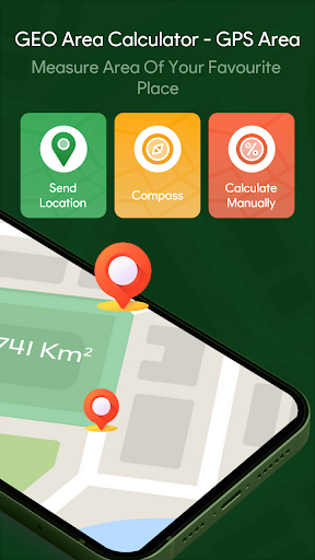 GPS Area Calculator - Image screenshot of android app