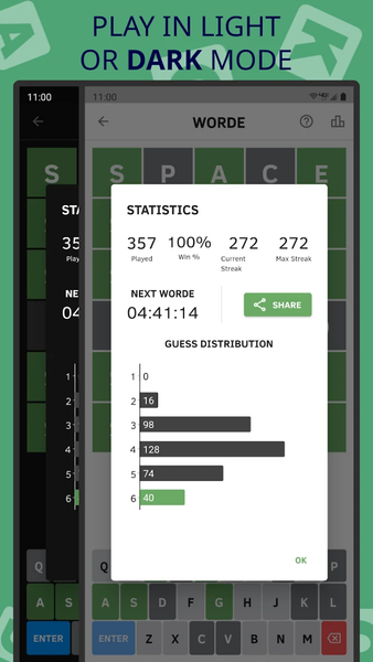 Worde: Daily & Unlimited - عکس بازی موبایلی اندروید