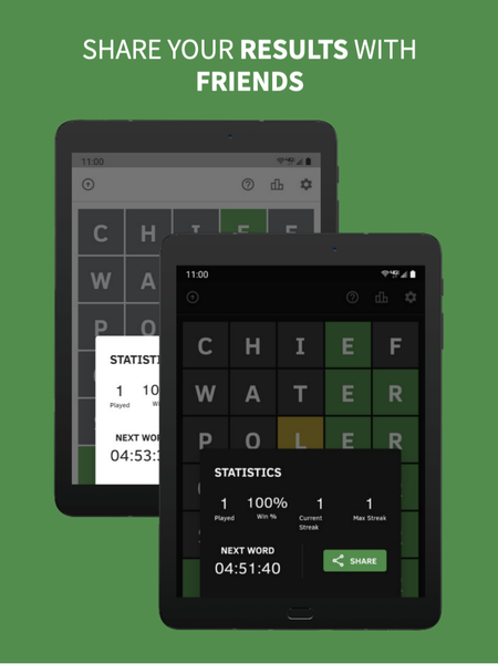 Worde: Daily & Unlimited - عکس بازی موبایلی اندروید