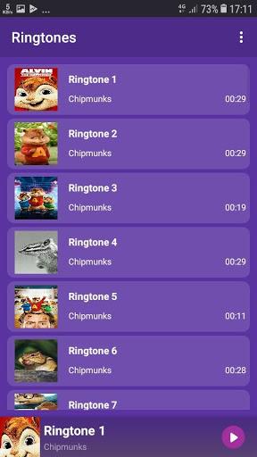 Chipmunks - RINGTONES and WALLPAPERS - Image screenshot of android app