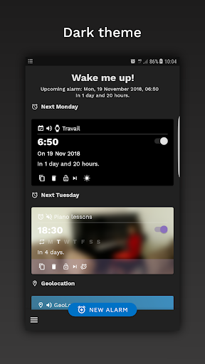 Wake me up! Smart Alarm Clock - عکس برنامه موبایلی اندروید
