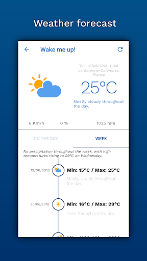 Wake me up! Smart Alarm Clock - عکس برنامه موبایلی اندروید
