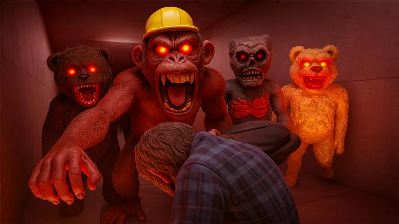 Scary Baboon Survival 3D Game - عکس بازی موبایلی اندروید