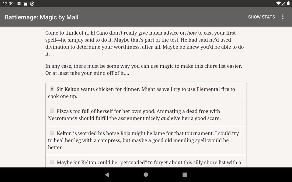 Battlemage: Magic by Mail - Image screenshot of android app