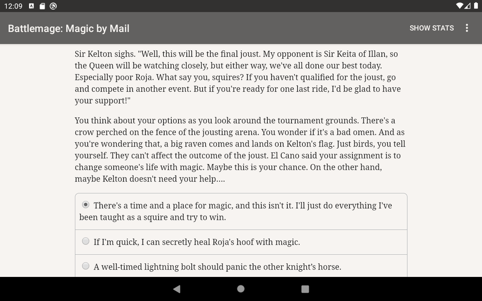 Battlemage: Magic by Mail - Image screenshot of android app