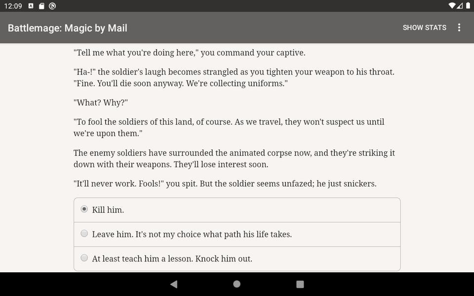 Battlemage: Magic by Mail - Image screenshot of android app