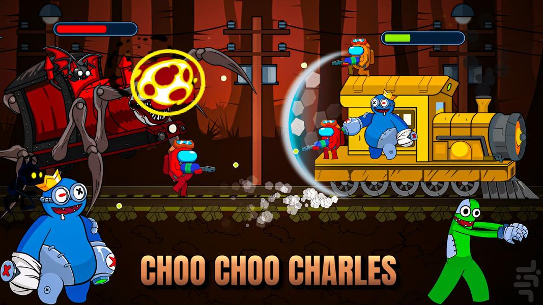 Choo-Choo Charles: Rainbow Friends - عکس بازی موبایلی اندروید