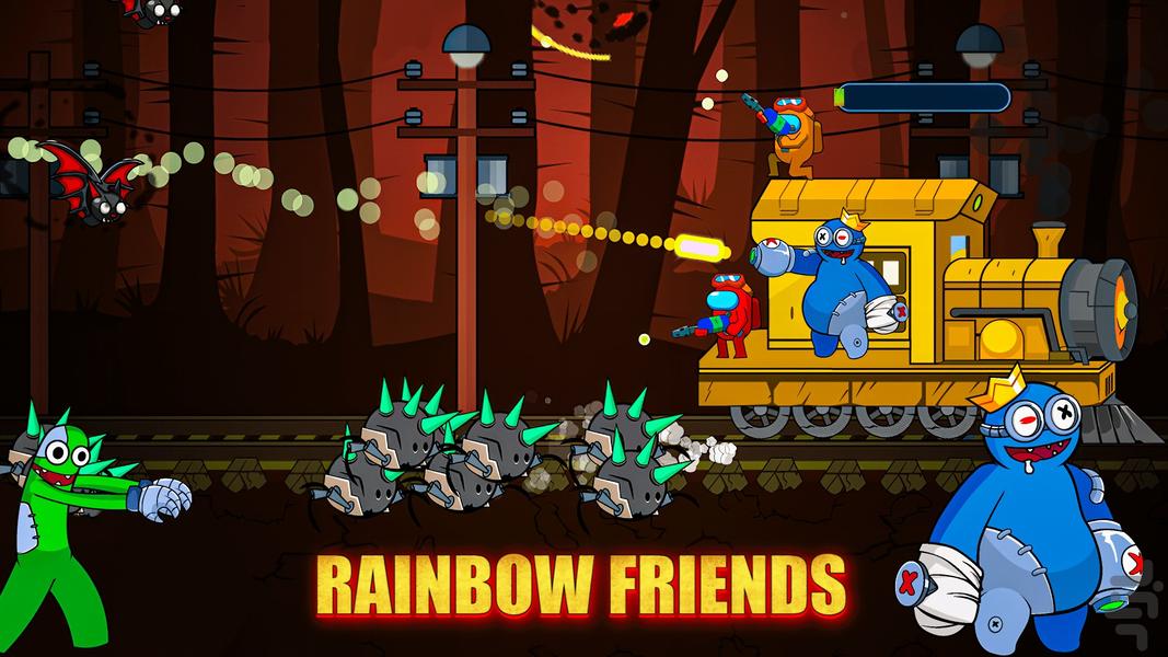 Choo-Choo Charles: Rainbow Friends - عکس بازی موبایلی اندروید