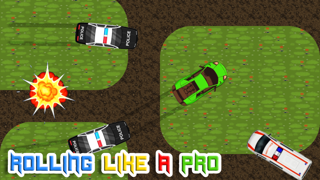 Chop Cop: Police car cop chase - Gameplay image of android game