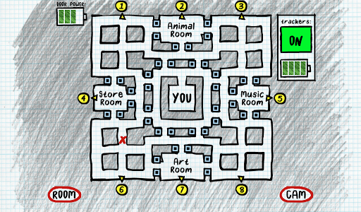 Stickman Five Nights Survival - Gameplay image of android game