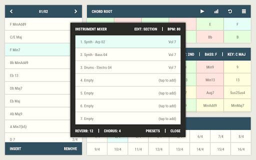 Chordbot Lite - عکس برنامه موبایلی اندروید