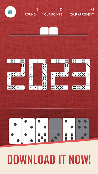 Classic Dominoes: Board Game - Gameplay image of android game