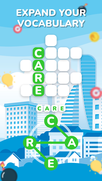 CrossWord Puzzles - عکس بازی موبایلی اندروید