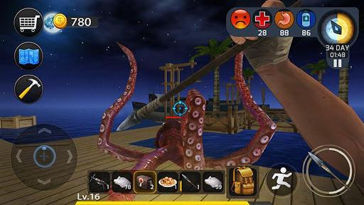 Ocean Survival - Gameplay image of android game