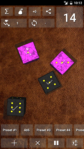 DnDice - 3D RPG Dice Roller - Image screenshot of android app