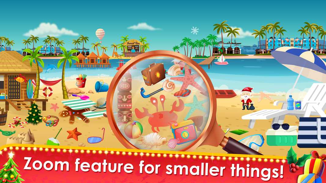 Christmas Hidden Objects - Gameplay image of android game