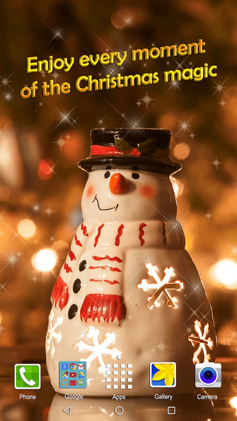 Christmas Magic Live Wallpaper - عکس برنامه موبایلی اندروید