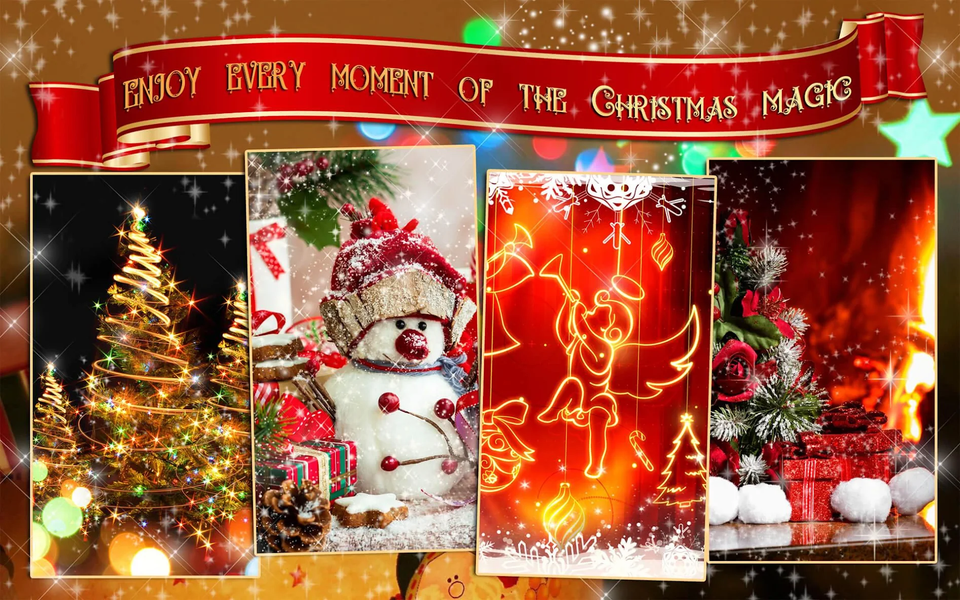 Christmas Magic Live Wallpaper - عکس برنامه موبایلی اندروید