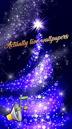 Christmas Songs Live Wallpaper - Image screenshot of android app