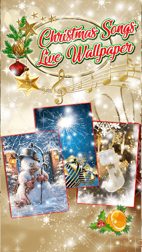 Christmas Songs Live Wallpaper - Image screenshot of android app