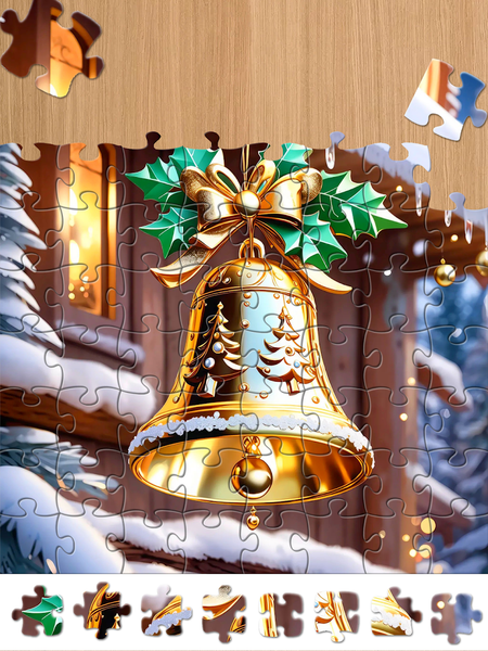 Christmas Jigsaw Puzzle Games - Gameplay image of android game