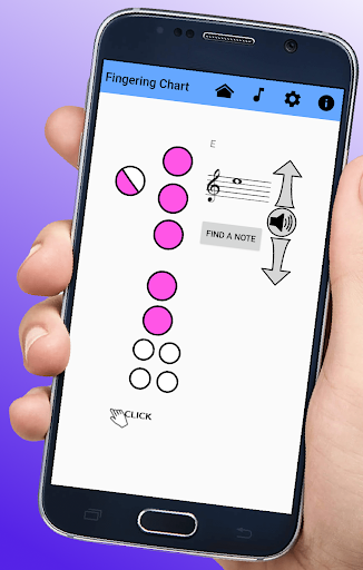 Recorder Fingering Chart - عکس برنامه موبایلی اندروید