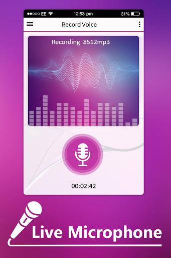 Live Microphone & Announcement Mic - Image screenshot of android app