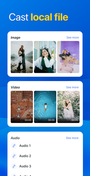 Cast to TV, Chromecast TV Cast - Image screenshot of android app