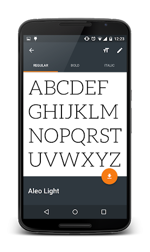 Fontster (Root) - عکس برنامه موبایلی اندروید