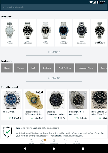 Chrono۲۴ | Luxury Watch Market - عکس برنامه موبایلی اندروید