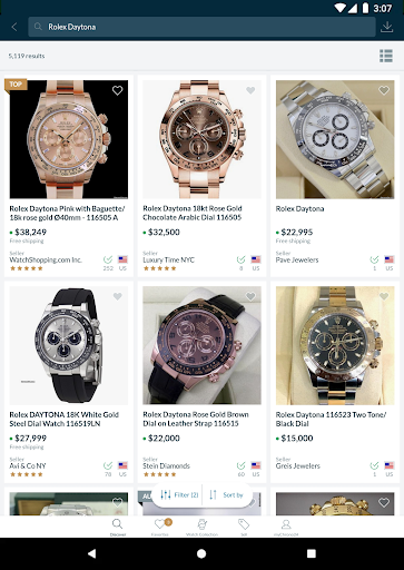 Chrono۲۴ | Luxury Watch Market - عکس برنامه موبایلی اندروید