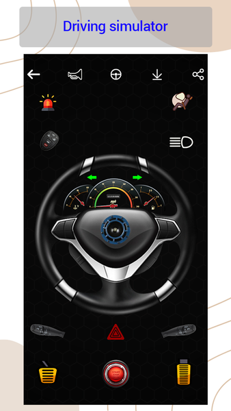 Car Horn Sound Simulator - عکس برنامه موبایلی اندروید