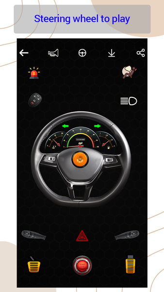 Car Horn Sound Simulator - عکس برنامه موبایلی اندروید