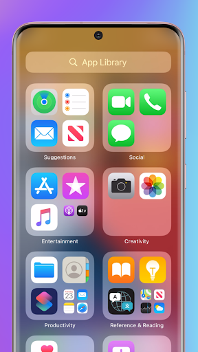 Control Center iOS 15 - Image screenshot of android app