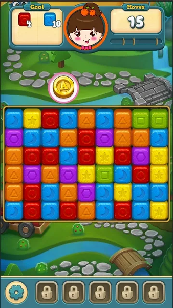 Cube Blast Puzzle - Gameplay image of android game