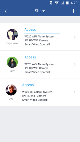 WiFi Control Alarm - Image screenshot of android app