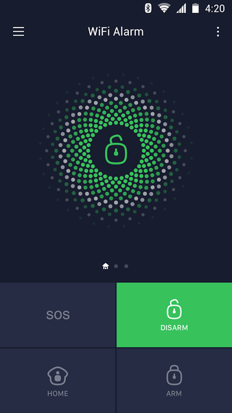 WiFi Control Alarm - Image screenshot of android app