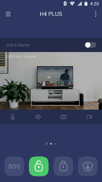 HomeCloud System - عکس برنامه موبایلی اندروید