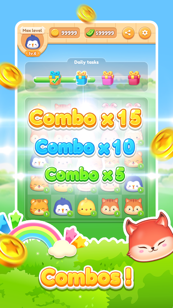 Chubby Garden - Gameplay image of android game