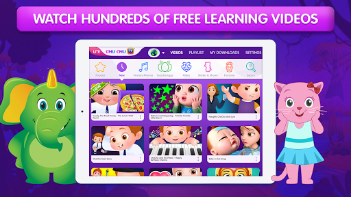 ChuChu TV LITE Best Nursery Rhymes Videos For Kids - Image screenshot of android app