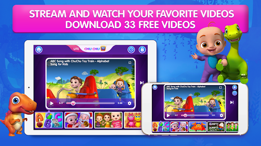 ChuChu TV LITE Best Nursery Rhymes Videos For Kids - Image screenshot of android app