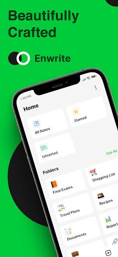 Enwrite - Notes, Notepad - عکس برنامه موبایلی اندروید