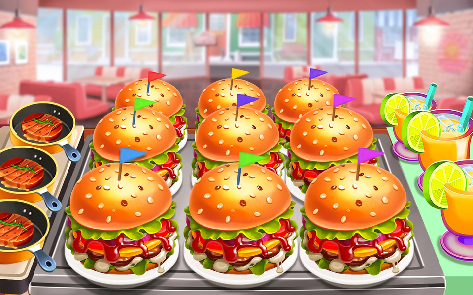 Tasty Kitchen Chef: Crazy Restaurant Cooking Games - عکس بازی موبایلی اندروید