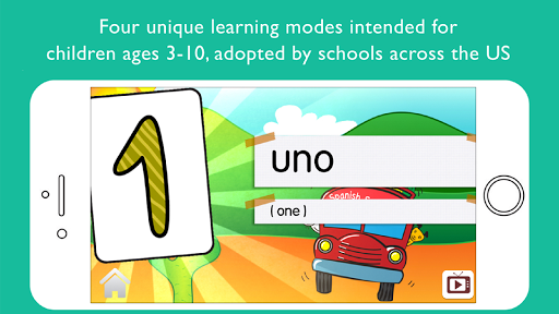 Spanish School Bus for Kids - Gameplay image of android game
