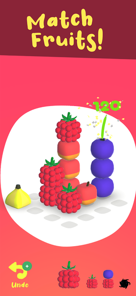 Chunk Fruits - Match-۳ Puzzler - عکس بازی موبایلی اندروید