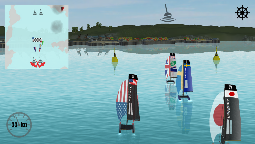 American Cup Sailing - عکس بازی موبایلی اندروید