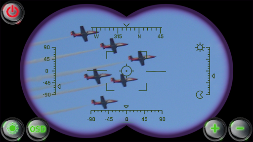 Military Binoculars Simulated - Image screenshot of android app