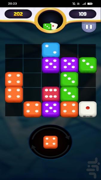 پازل ادغام تاس - عکس بازی موبایلی اندروید