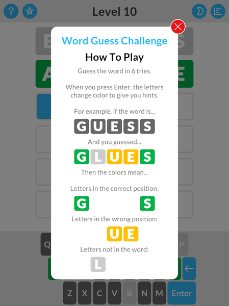 Word Guess Challenge - عکس بازی موبایلی اندروید